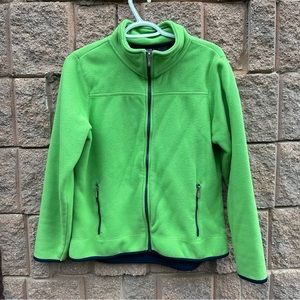 Green BUM zip up sweater